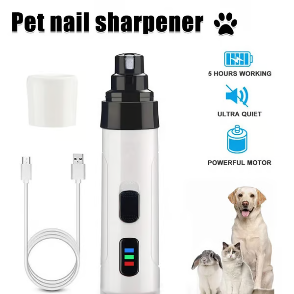 Quiet Electric Pet Nail Grinder with USB Charging