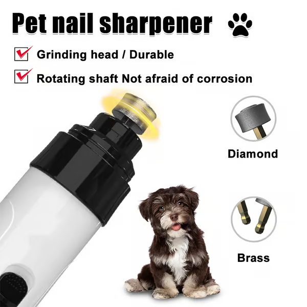 Quiet Electric Pet Nail Grinder with USB Charging